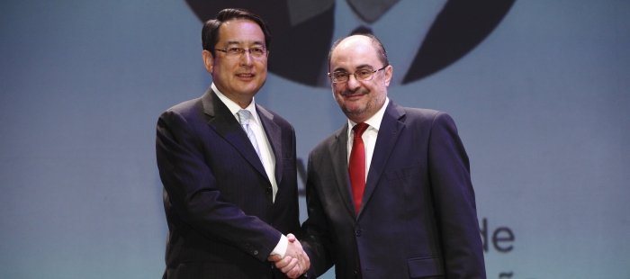 Lamban: «Aspiramos a convertir Aragón en la plataforma logística de referencia de China en Europa. No es una quimera»